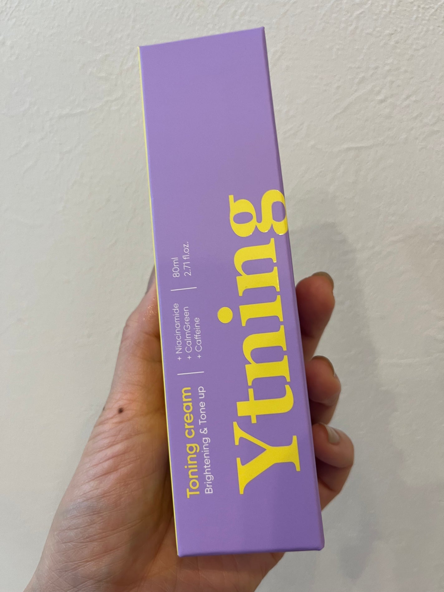 candy3ks on LIPS 「⚪️Ytningトーニングクリーム(80ml)3月にローンチし..」(4枚目)