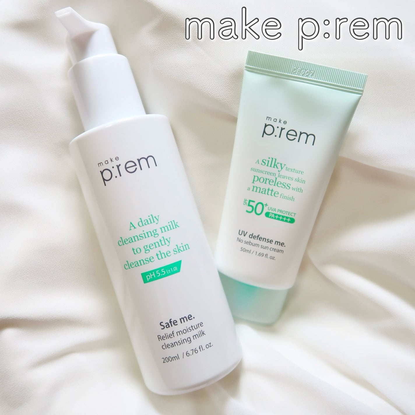 セーフミー リリーフモイスチャー クレンジングミルク /make prem/ミルククレンジングを使ったクチコミ(1枚目)