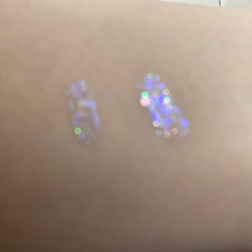 リキッド グリッター シャドウ/rom&nd/グリッターを使ったクチコミ（2枚目）