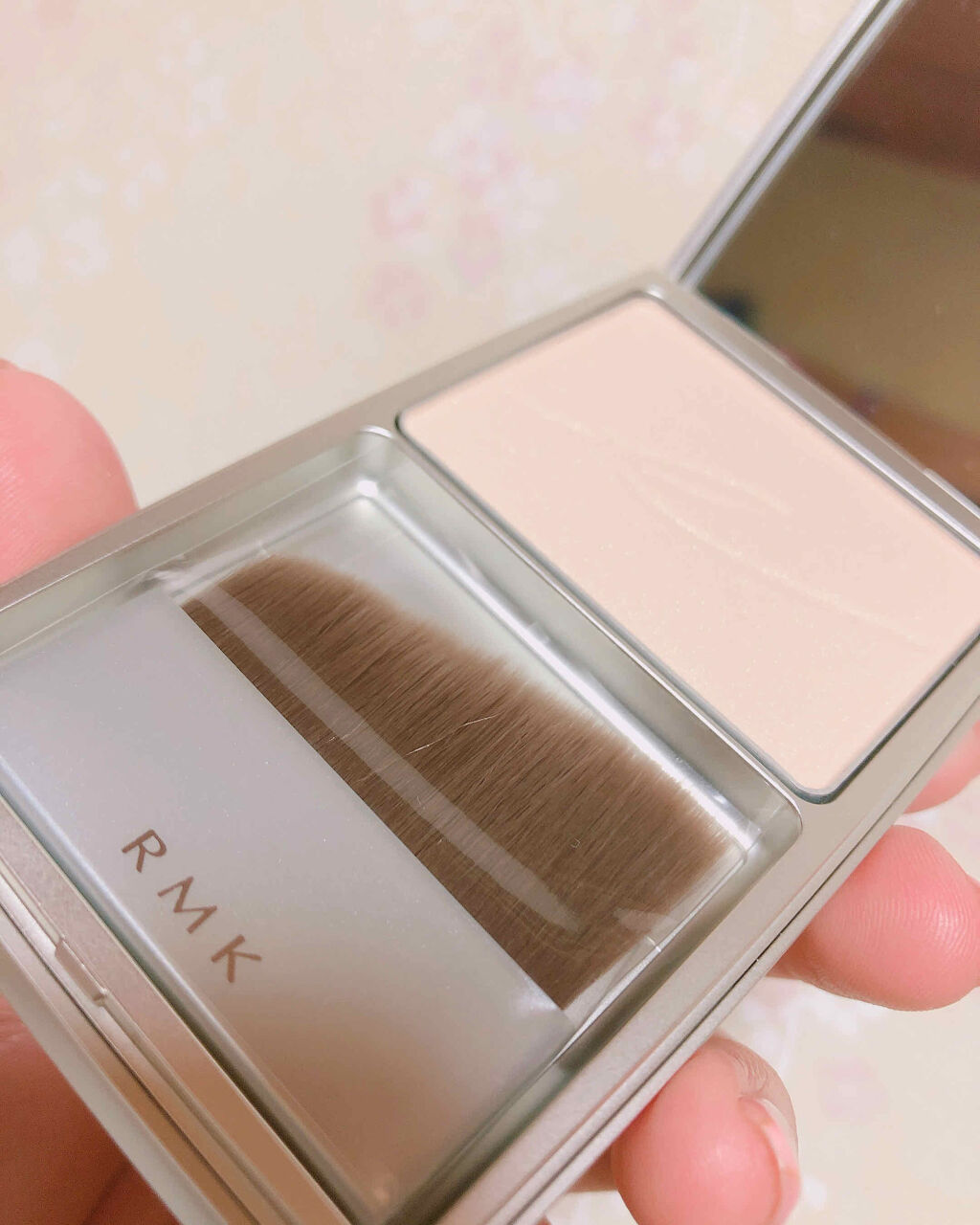 RMK シルクフィットフェイスパウダー/RMK/プレストパウダーを使ったクチコミ（1枚目）