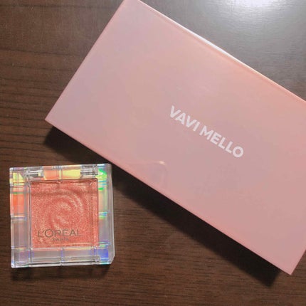 バレンタインボックス2 ピーチパレット/VAVI MELLO/アイシャドウパレットを使ったクチコミ(2枚目)