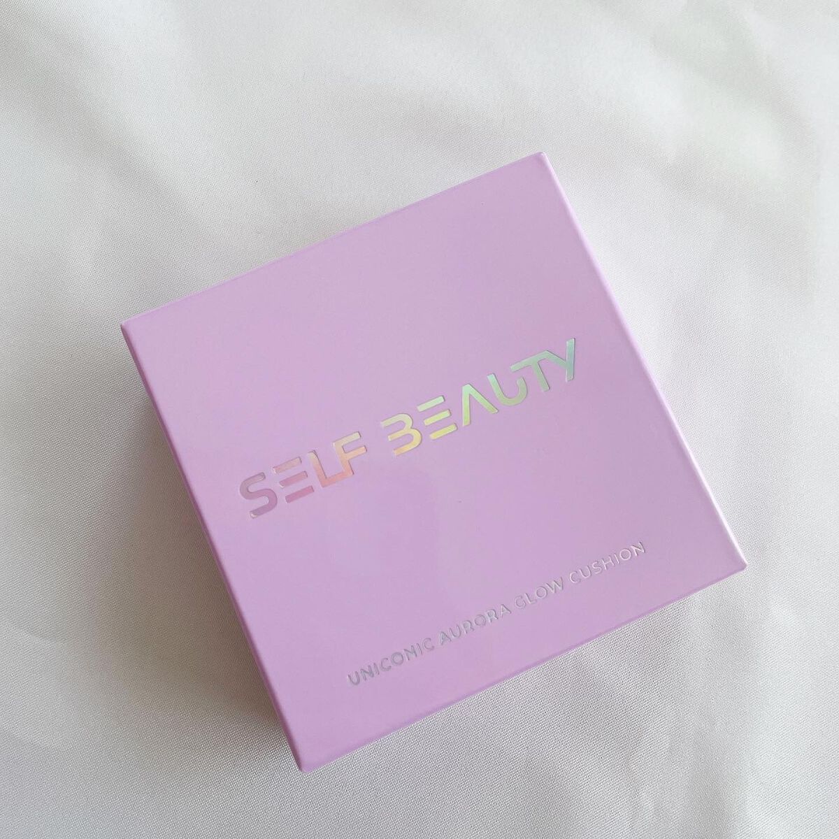 ユニコーン オーロラ光彩クッション/SELF BEAUTY/クッションファンデーションを使ったクチコミ(7枚目)