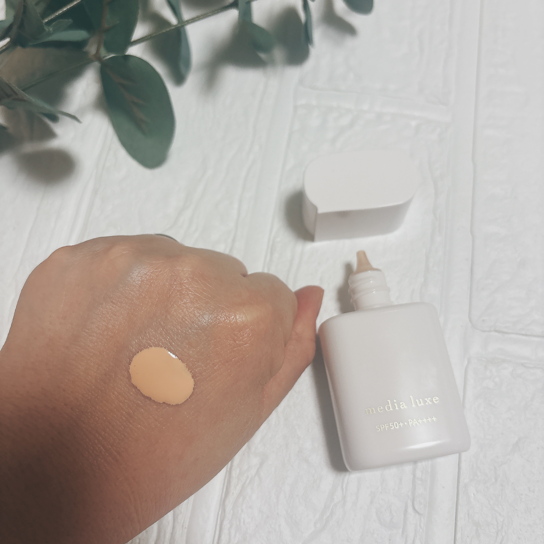 リュクス　スムースビューティーベース/media/化粧下地を使ったクチコミ（2枚目）