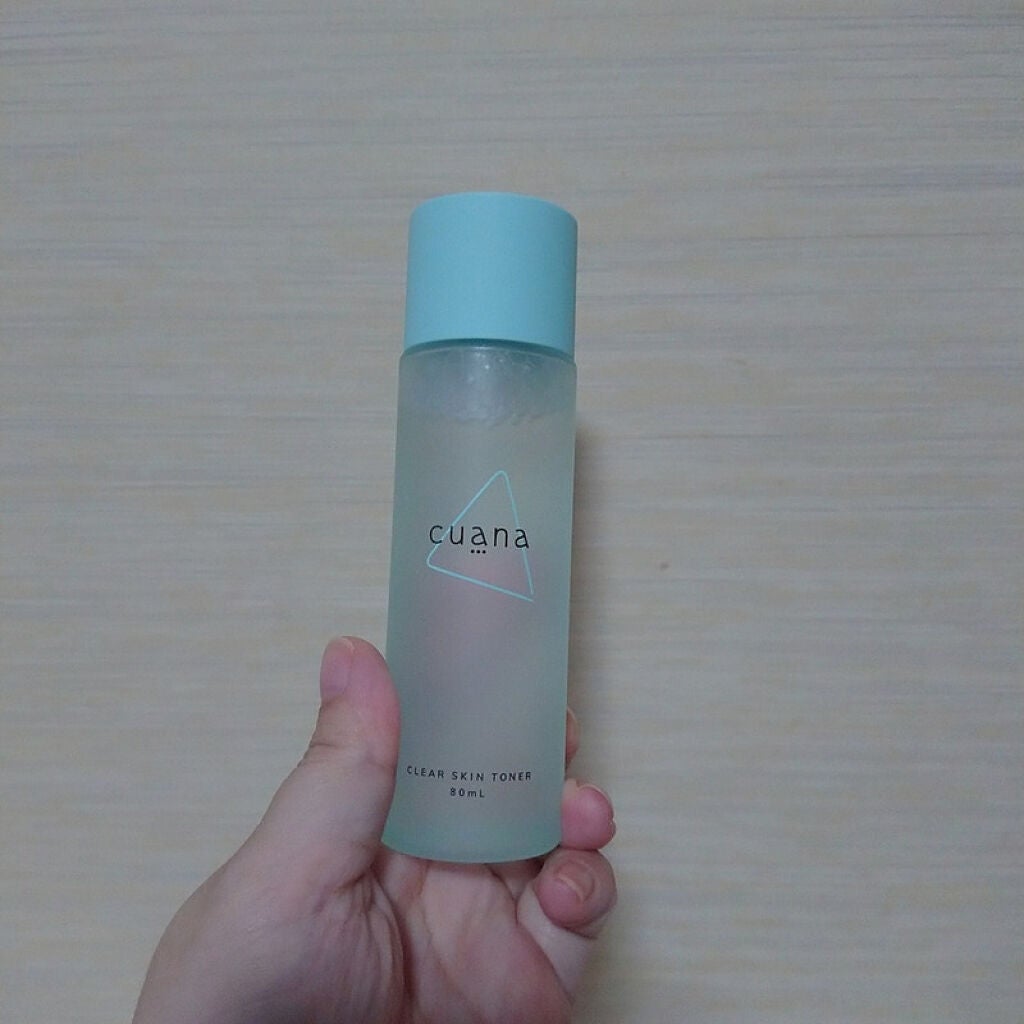 キュアナ クリアスキン トナー/cuana/化粧水を使ったクチコミ(1枚目)