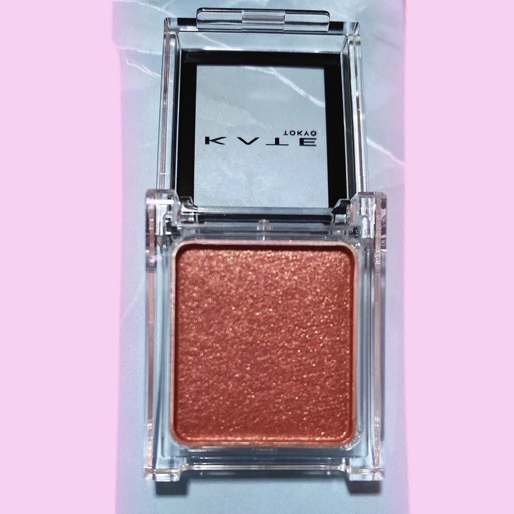ケイト ザ アイカラー 050 ブリックレッド/KATE/単色アイシャドウを使ったクチコミ（2枚目）