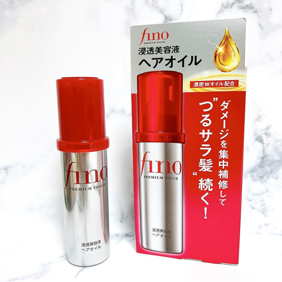 フィーノ　プレミアムタッチ　濃厚美容液ヘアオイル/フィーノ/ヘアオイルを使ったクチコミ（1枚目）