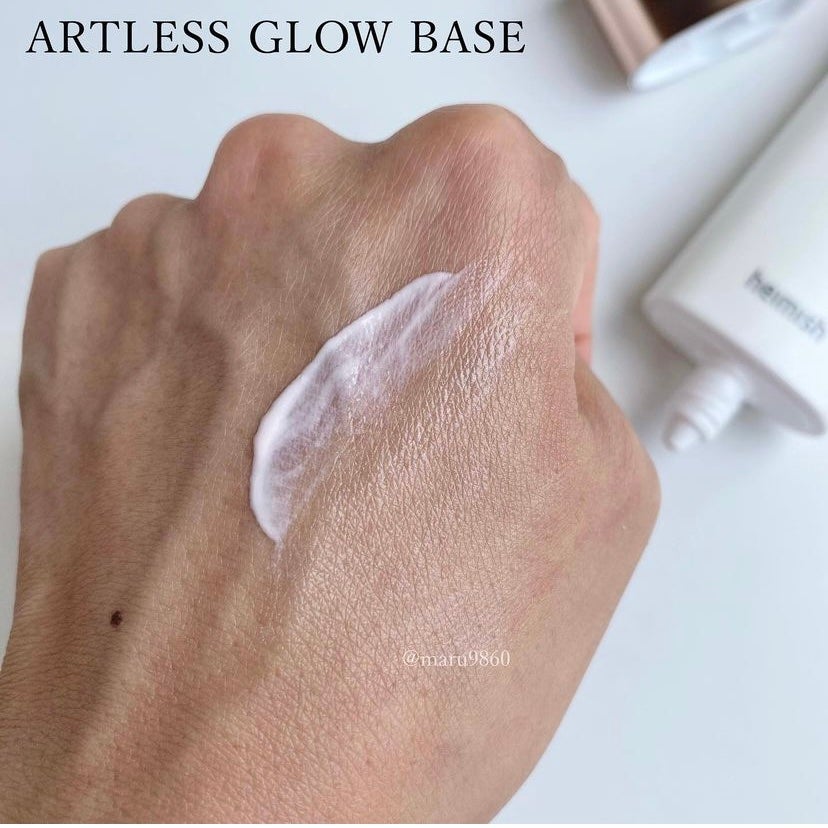 アートレスグロウベース/heimish/化粧下地を使ったクチコミ(3枚目)