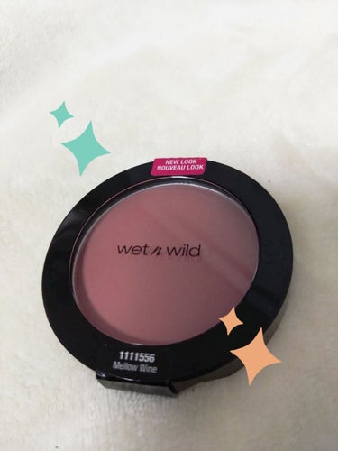 Color Icon Blush/wet 'n' wild/パウダーチークを使ったクチコミ（1枚目）