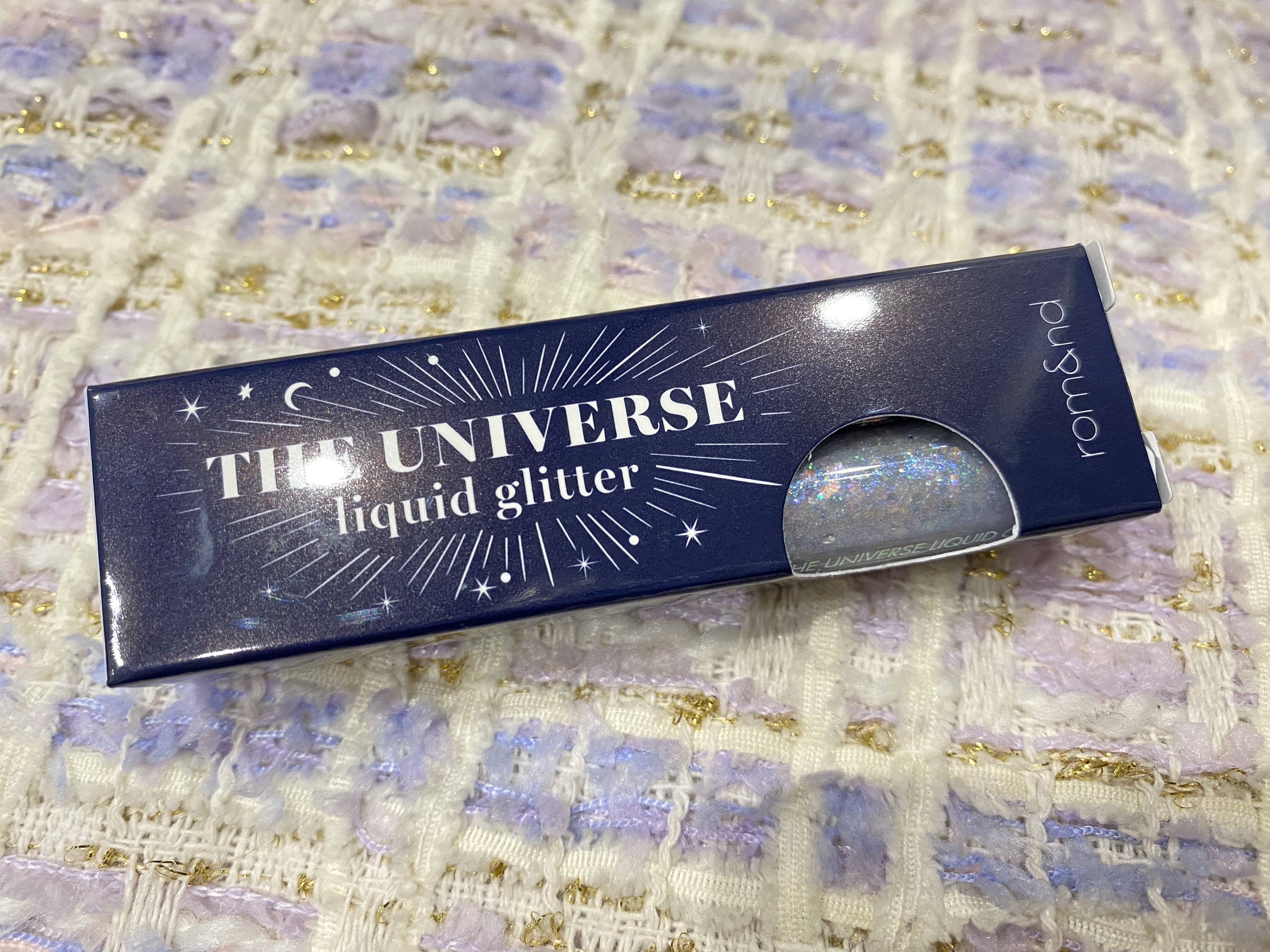 リキッド グリッター シャドウ/rom&nd/グリッターを使ったクチコミ（1枚目）