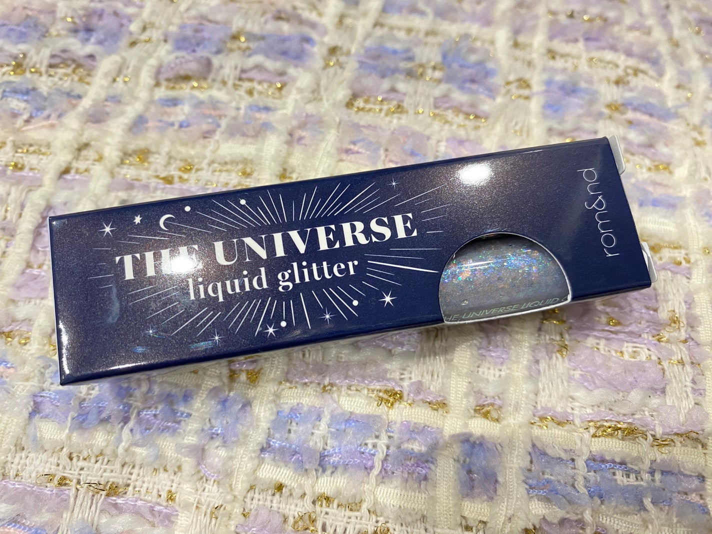 リキッド グリッター シャドウ/rom&nd/グリッターを使ったクチコミ(1枚目)