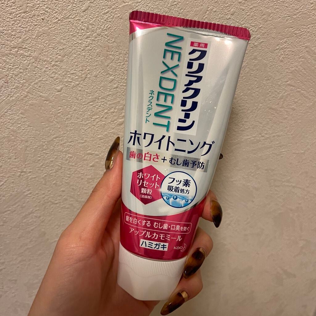 クリアクリーンホワイトニング 薬用ハミガキ/クリアクリーン/歯磨き粉を使ったクチコミ(1枚目)
