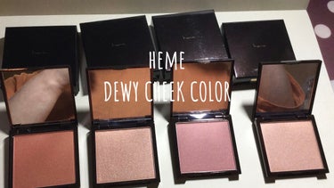 heme DEWY CHEEK COLORのクチコミ「heme
DEWY CHEEK COLOR

艶感たっぷりなチーク

仕上がりとしては、hin.....」（1枚目）