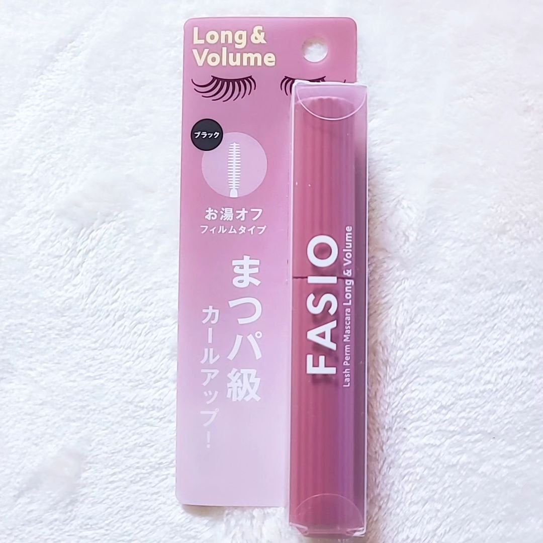 まつパ級 フィルム マスカラ (ロング&ボリューム)/FASIO/マスカラを使ったクチコミ(2枚目)