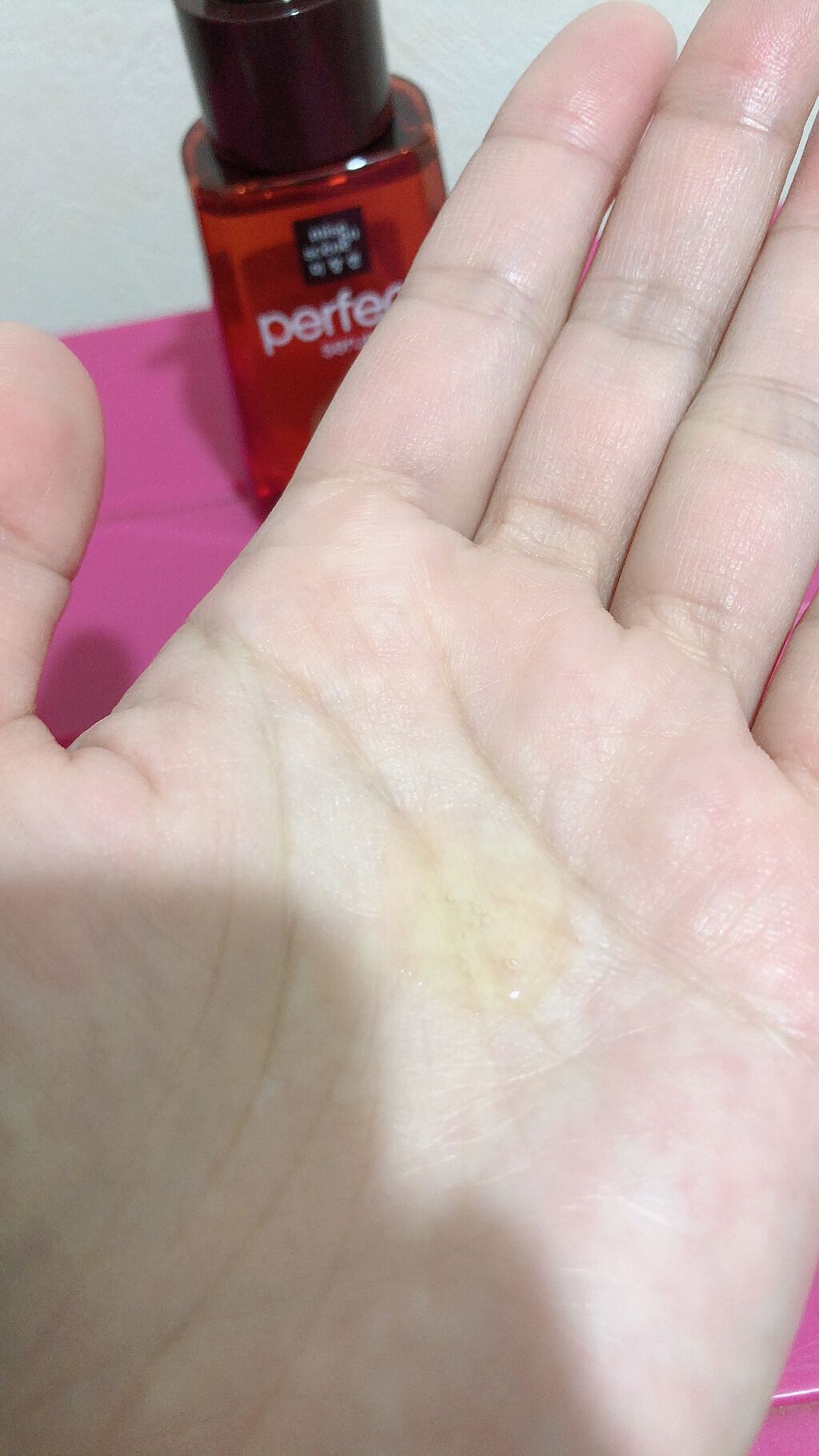 パーフェクト セラム リッチ/miseenscene/ヘアオイルを使ったクチコミ(2枚目)