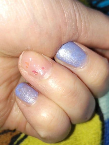 ネイルホリック リミテッドカラー COTTON COLORFUL CANDY BL927/ネイルホリック/マニキュアを使ったクチコミ(2枚目)