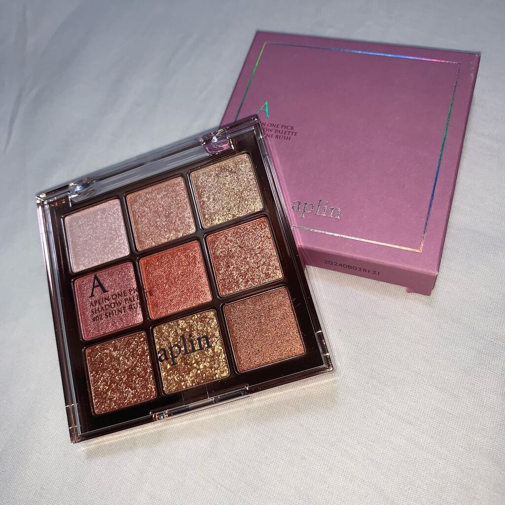 ワンピックアイシャドウパレット/APLIN/アイシャドウパレットを使ったクチコミ(5枚目)