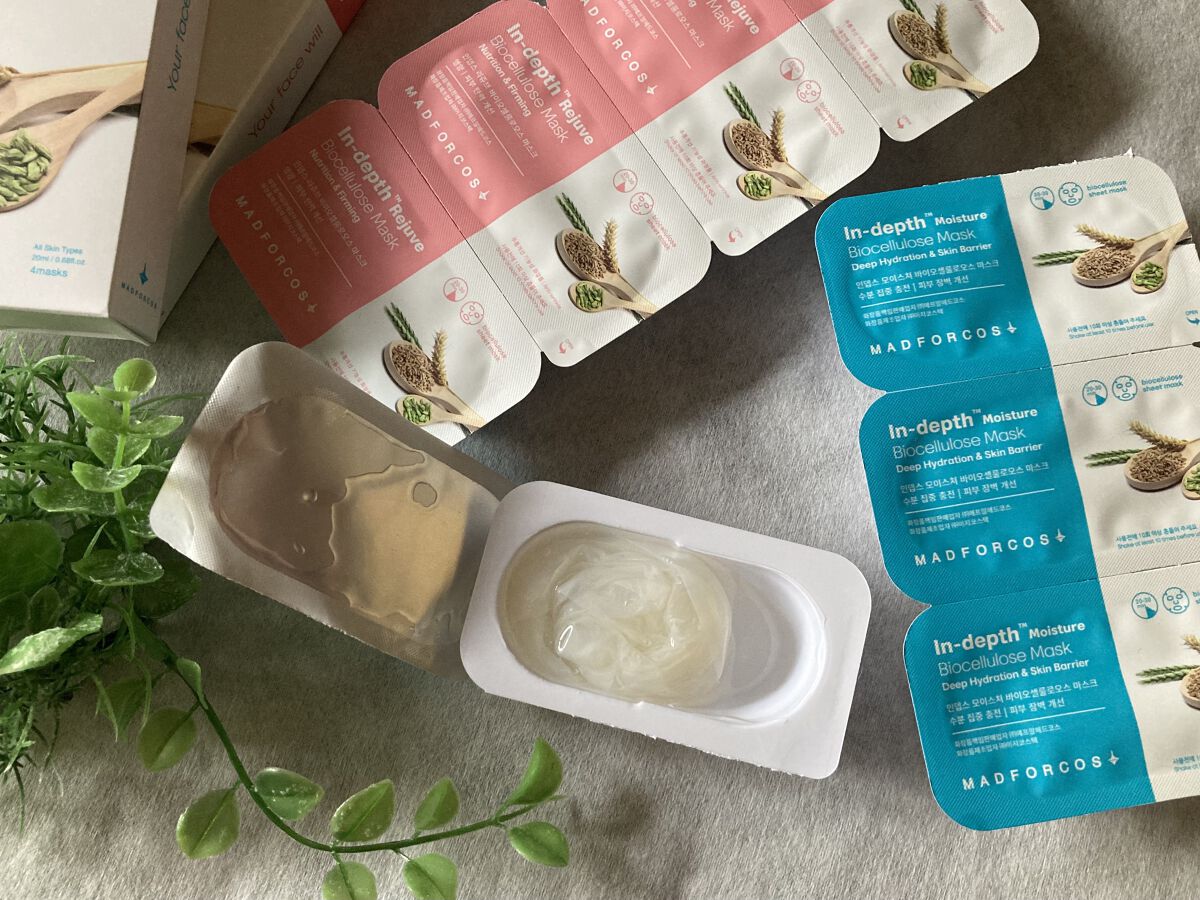 インデップス™モイスチャーバイオセルロースマスク/MADFORCOS/シートマスク・パックを使ったクチコミ（2枚目）