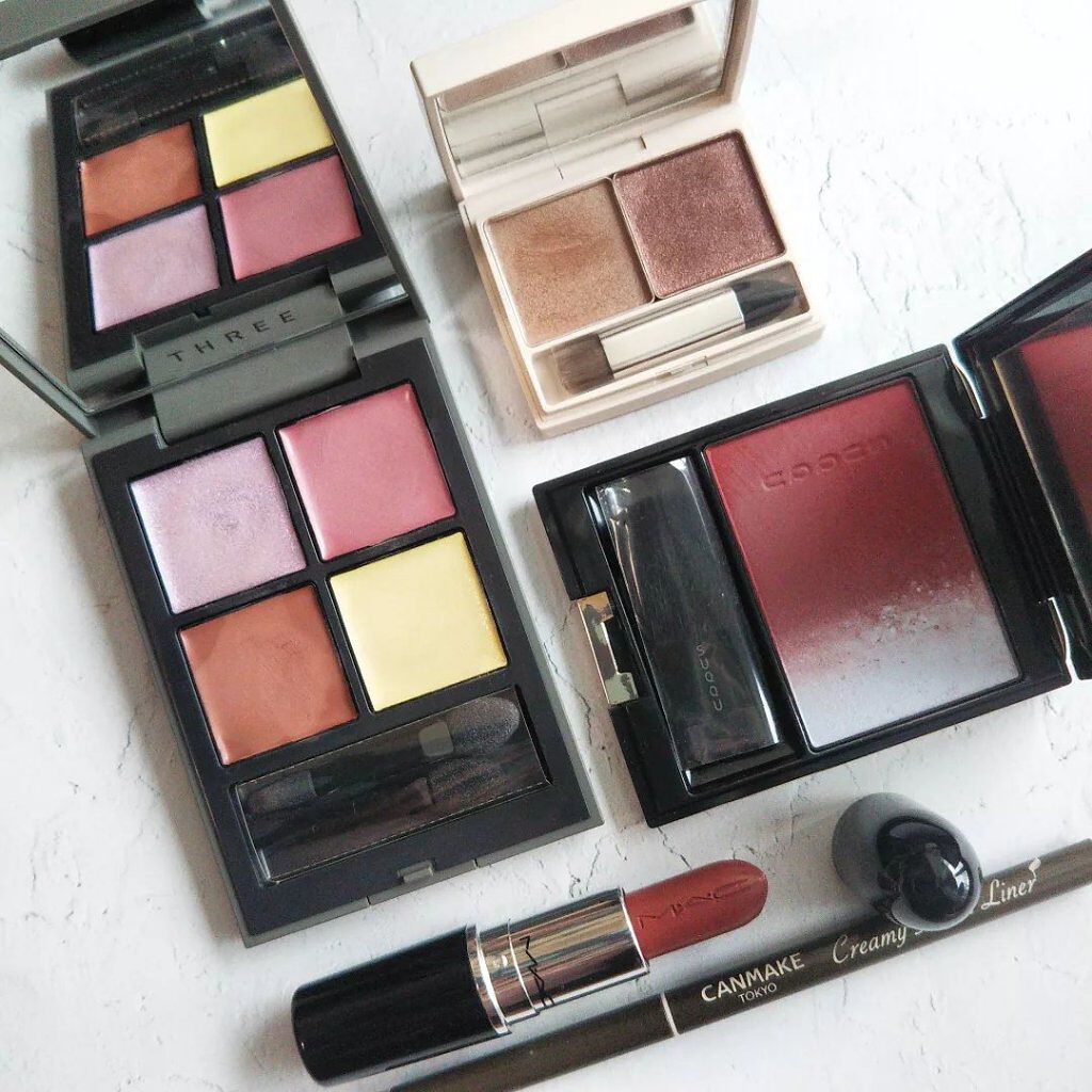 スプリングブレイズ デュオアイシャドウ 01 スプリングトープ/RMK/アイシャドウパレットを使ったクチコミ（1枚目）