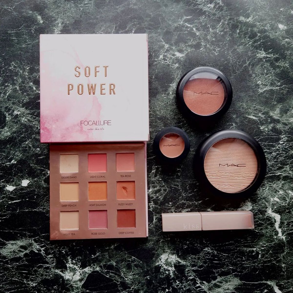 9色アイシャドウパレット #02 ソフトパワー/FOCALLURE/アイシャドウパレットを使ったクチコミ（3枚目）