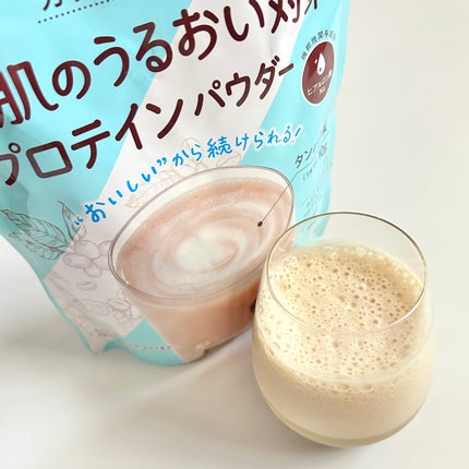 ミライPlusプロテイン ミルクココア味 ホエイ&ソイプロテインパウダー/森永乳業/その他プロテインを使ったクチコミ(4枚目)