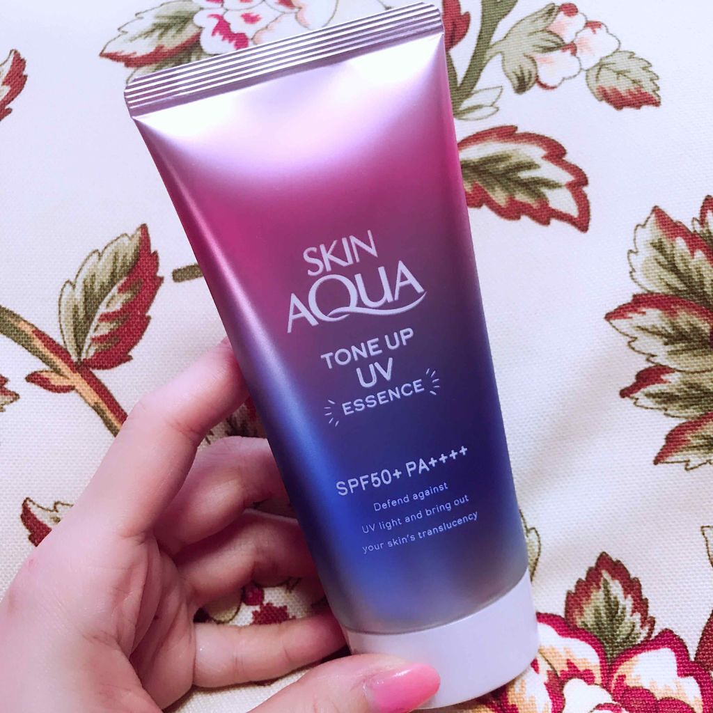 スキンアクア トーンアップUVエッセンス/スキンアクア/日焼け止めクリームを使ったクチコミ(1枚目)