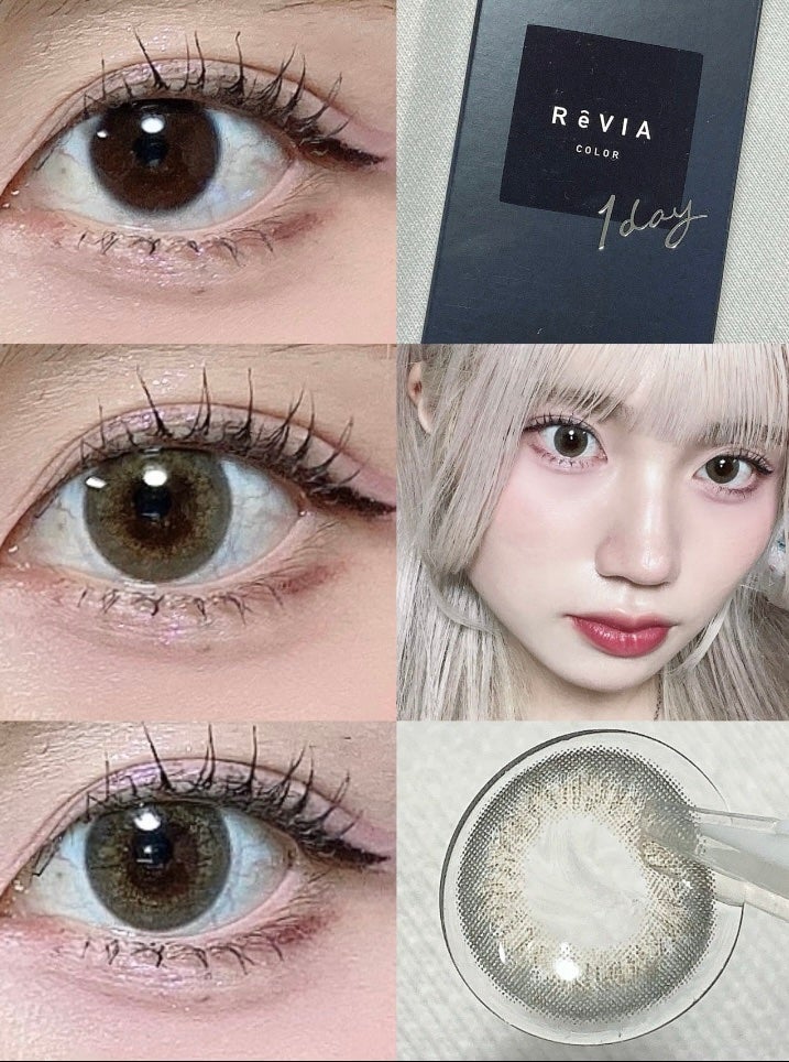 ReVIA 1day/ReVIA/ワンデー(1DAY)カラコンを使ったクチコミ(2枚目)