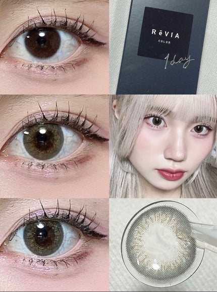ReVIA 1day/ReVIA/ワンデー(1DAY)カラコンを使ったクチコミ(2枚目)