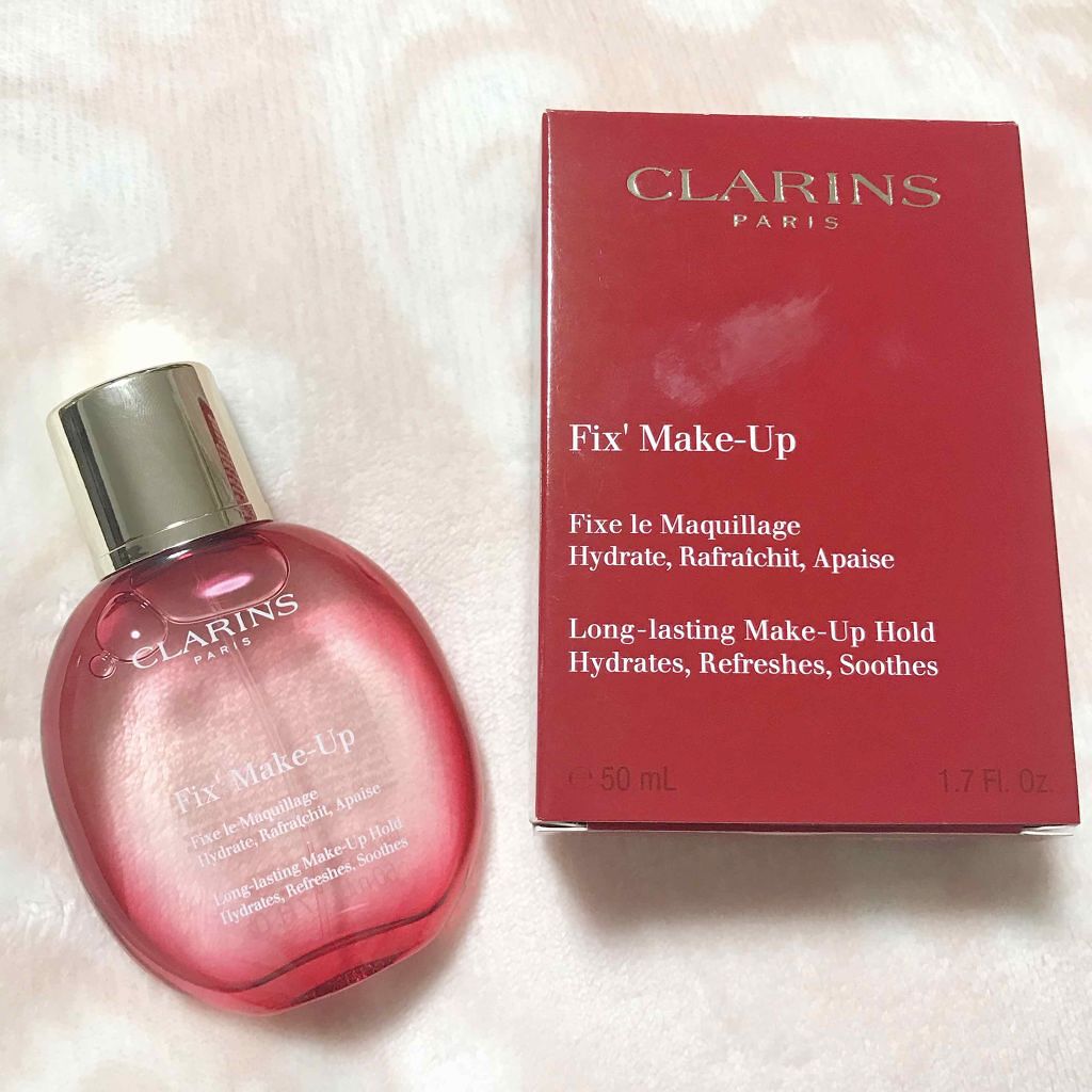 フィックス メイクアップ/CLARINS/ミスト状化粧水を使ったクチコミ(1枚目)