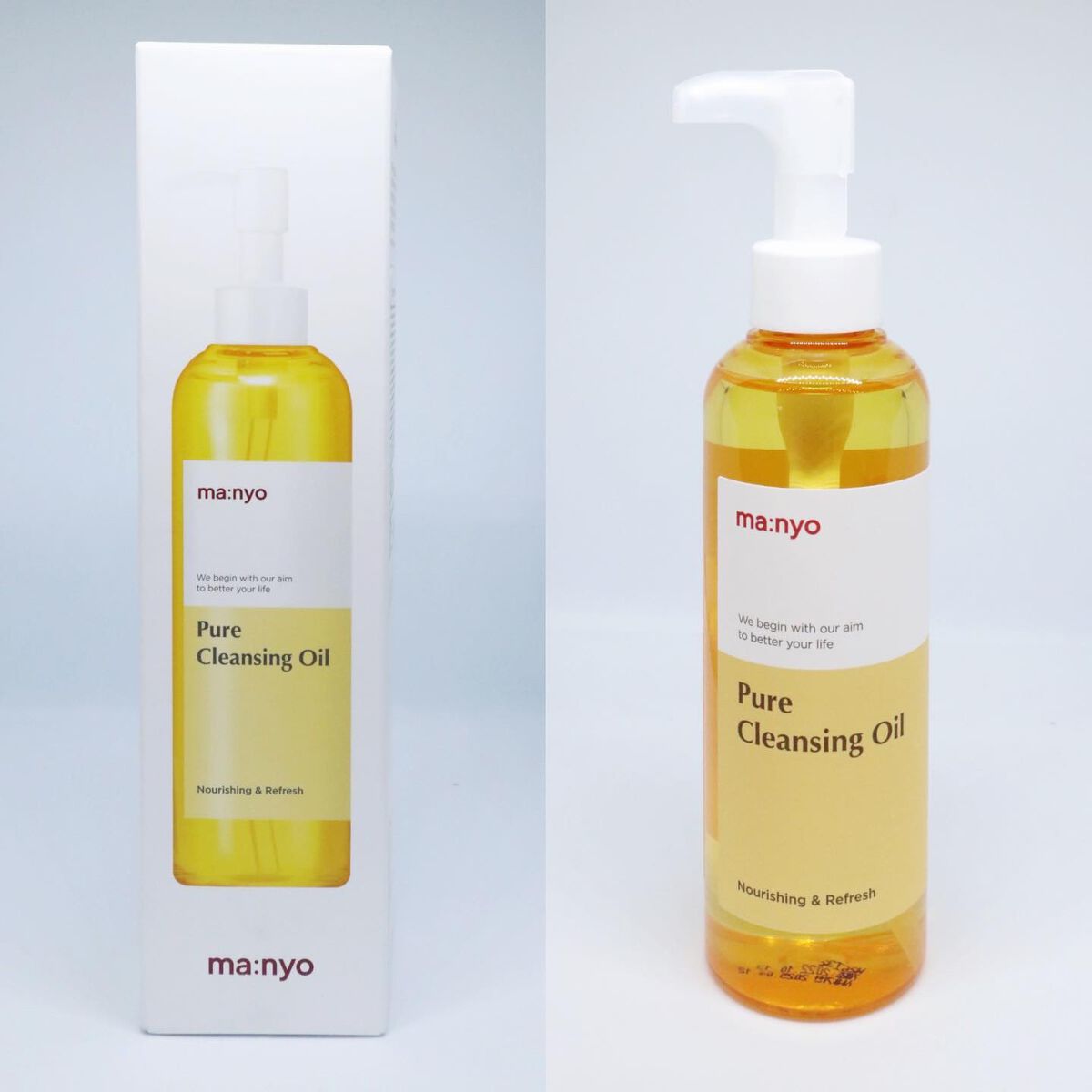 ピュア クレンジング オイル/manyo/オイルクレンジングを使ったクチコミ（1枚目）