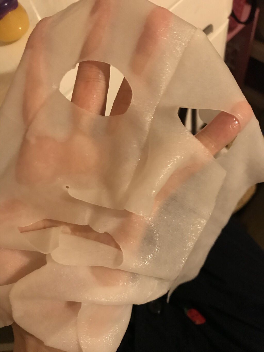 バランシング３Ｄマスク モイスチャーミルク/肌美精/シートマスク・パックを使ったクチコミ（2枚目）