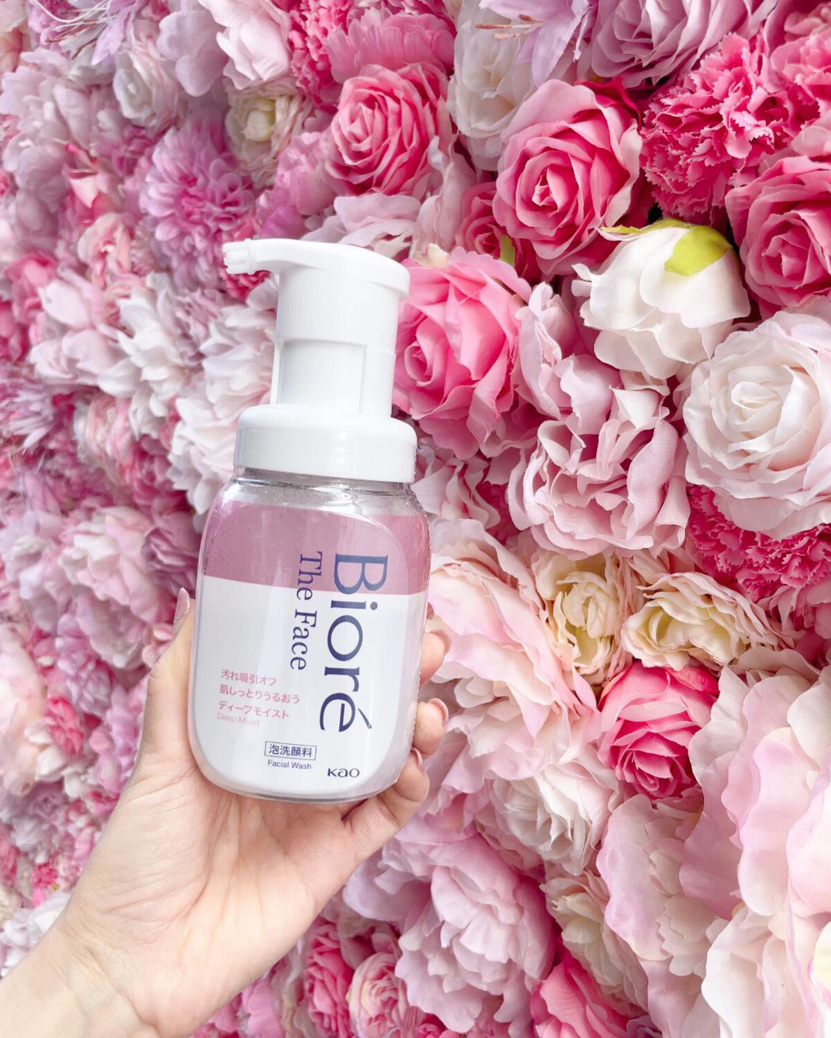 ビオレ ザフェイス 泡洗顔料 ディープモイスト/ビオレ/泡洗顔を使ったクチコミ(1枚目)