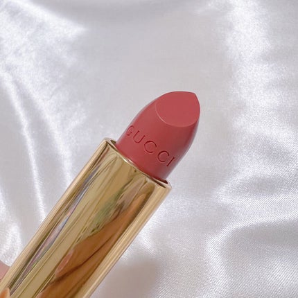 グッチ ルージュ ア レーヴル ヴォワル/GUCCI beauty/口紅を使ったクチコミ(2枚目)