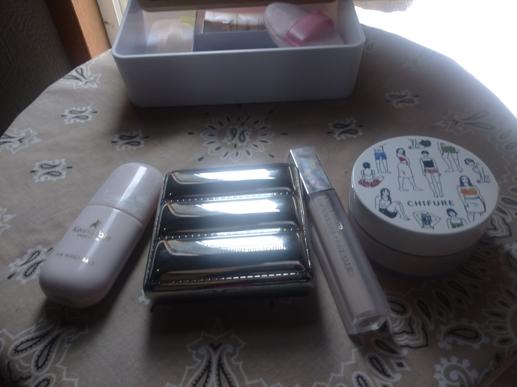 アルバイト熊6色アイシャドウ/xixi/アイシャドウパレットを使ったクチコミ（1枚目）