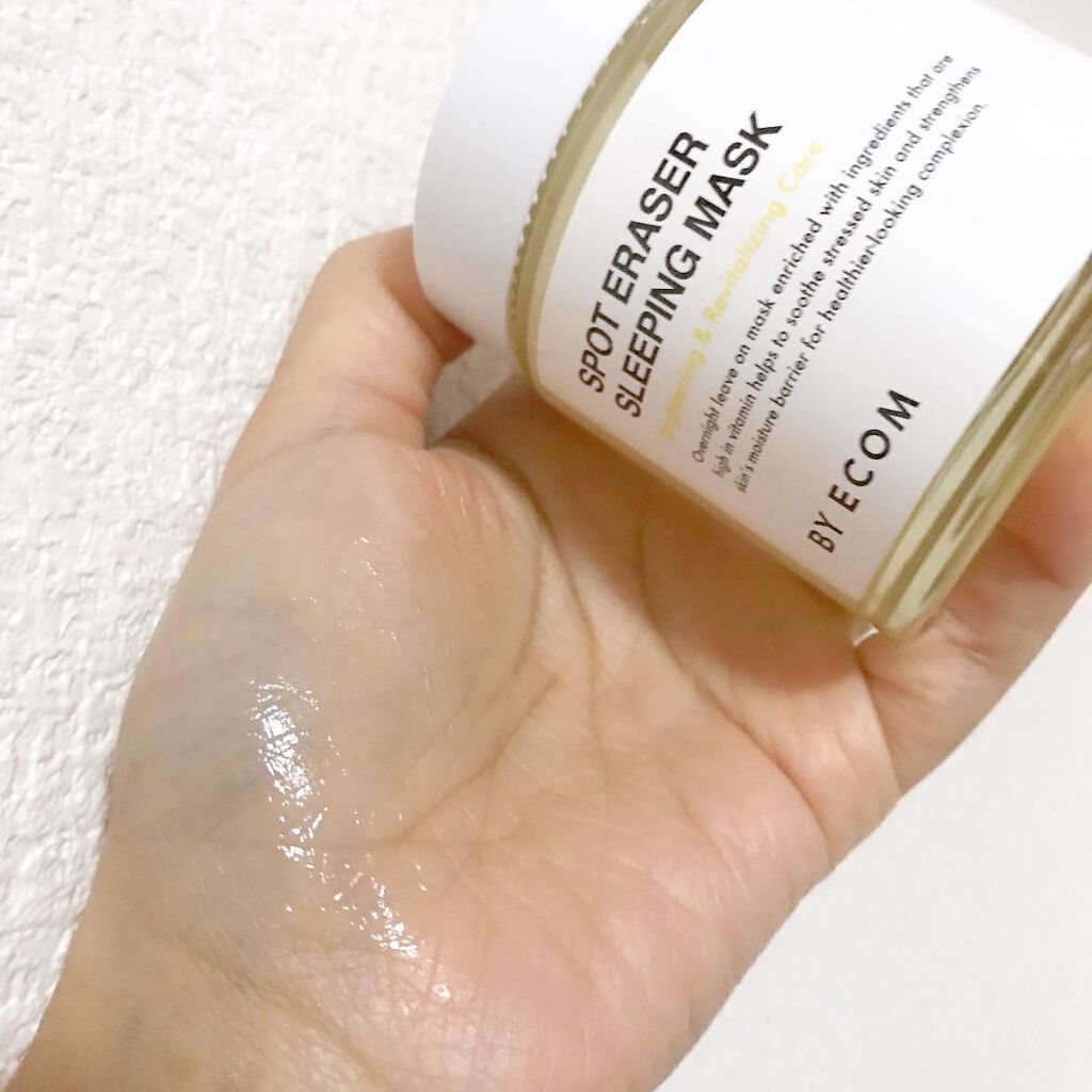 スポット イレーザー スリーピングマスク/BY ECOM/洗い流すパック・マスクを使ったクチコミ(5枚目)