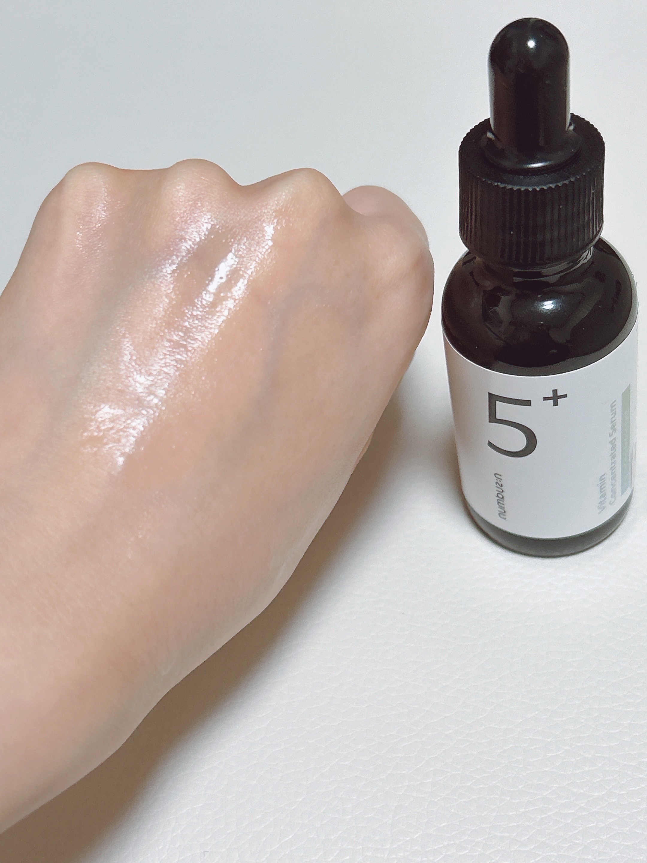 5番 白玉グルタチオンＣ美容液/numbuzin/美容液を使ったクチコミ（2枚目）