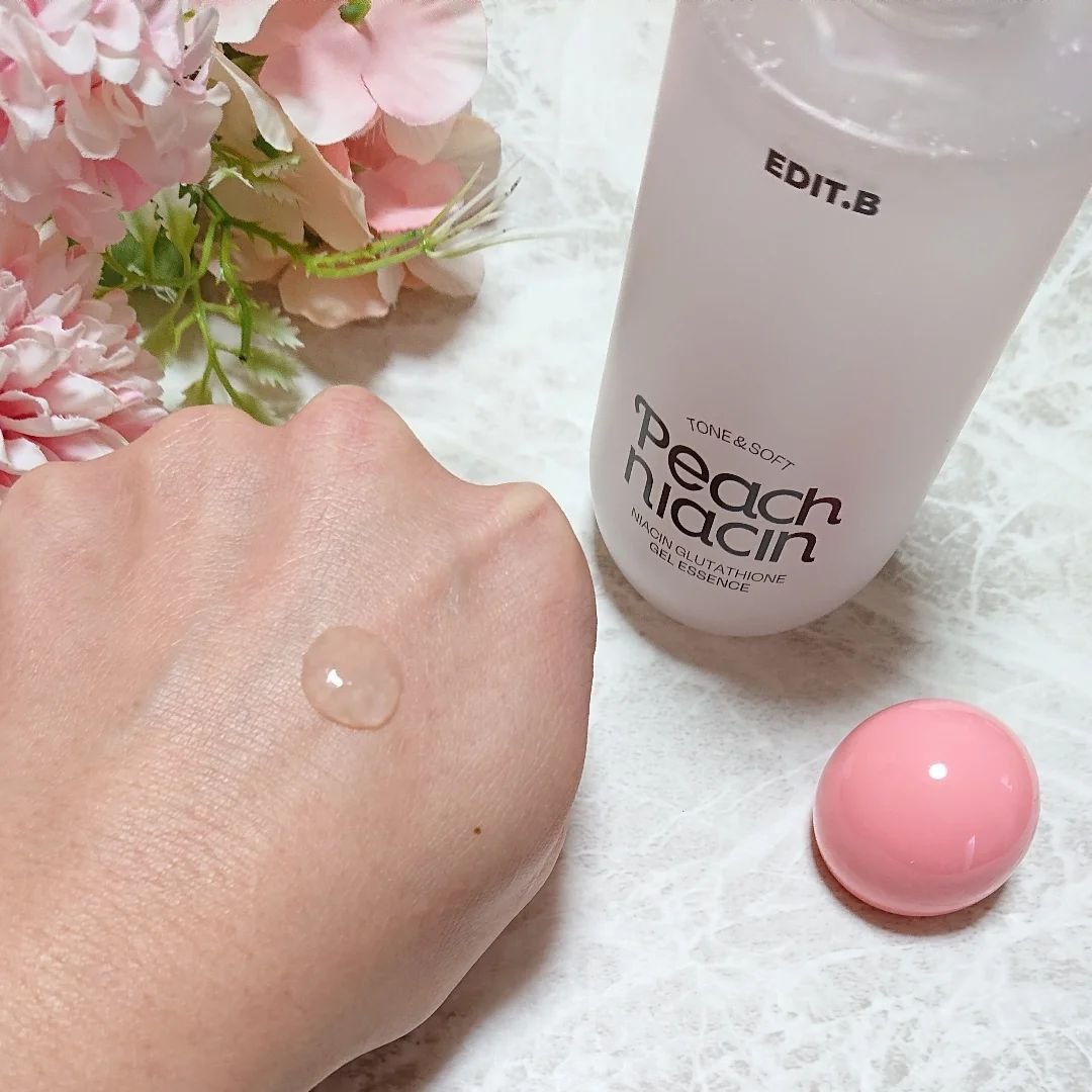 ピーチ ナイアシンアミド GLT ジェルエッセンス/EDIT.B/美容液を使ったクチコミ（3枚目）