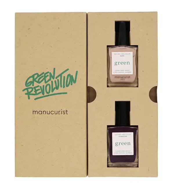 2023 クリスマスコフレ〈グリーンフラッシュ ネイルラッカー〉 ポイズン＆ムーン