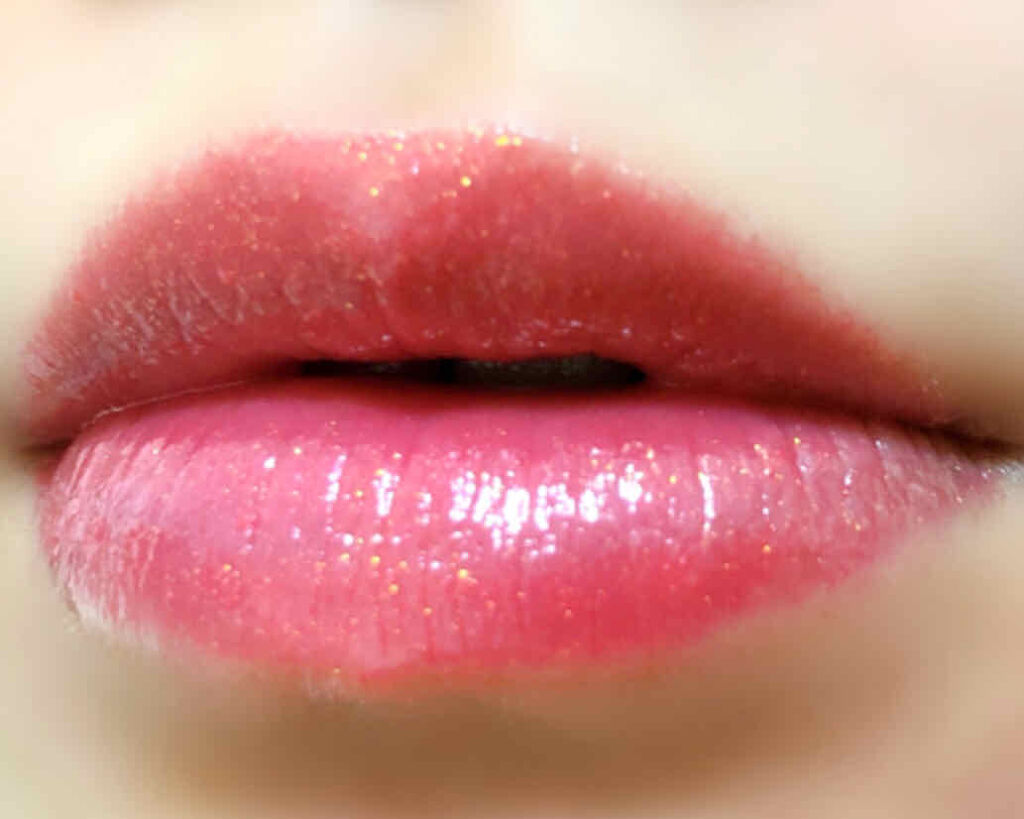 ルージュ ヴォリュプテ シャイン/YVES SAINT LAURENT BEAUTE/口紅を使ったクチコミ（2枚目）