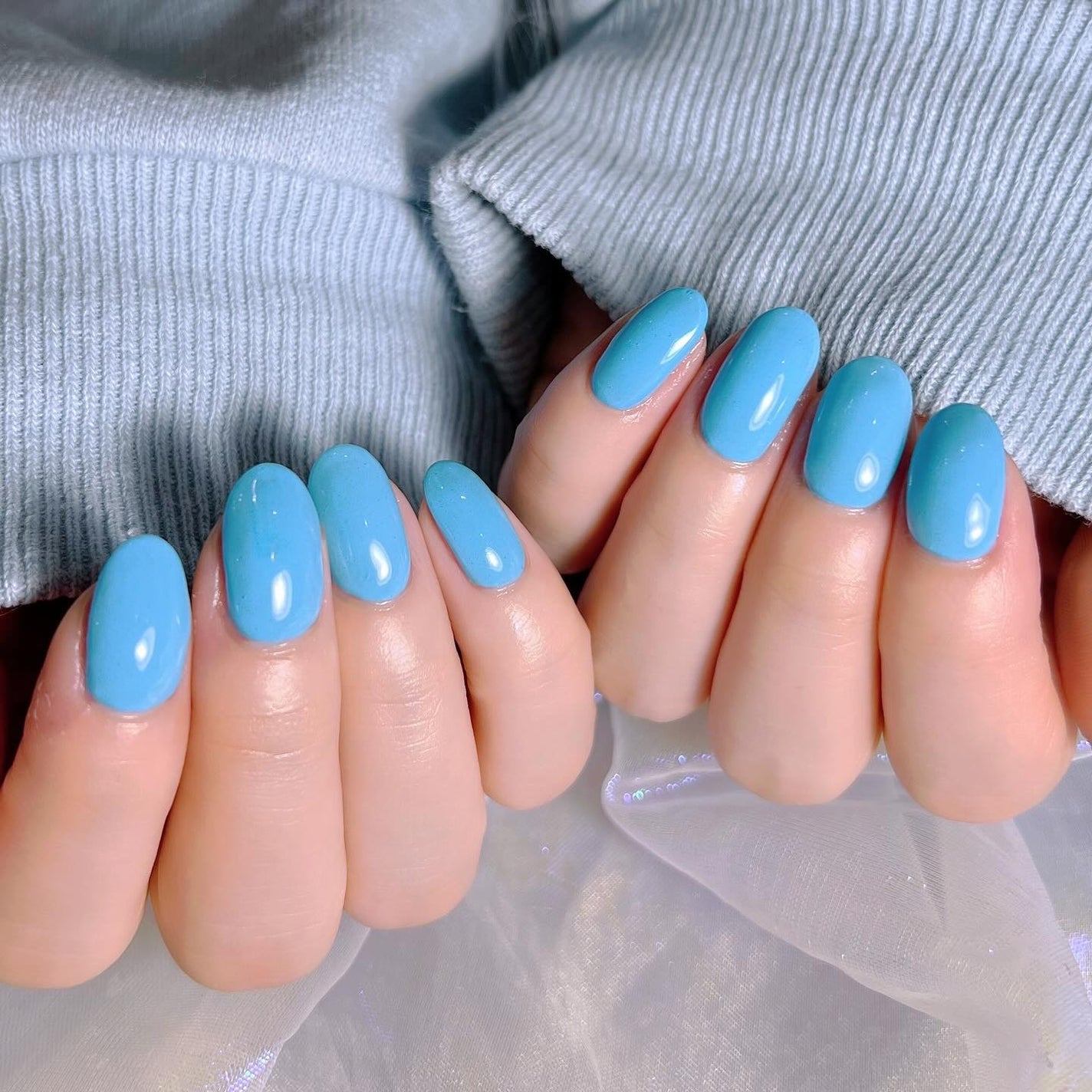 なかやまちえこ on LIPS 「𝔅𝔩𝔲𝔢.⠀⠀@kyarypappaちゃん⠀SICKOFMYS..」(1枚目)