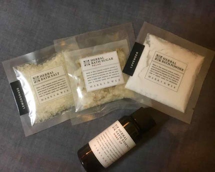 ハーバルバスシュガー リラックス/MARKS&WEB/無機塩系入浴剤を使ったクチコミ(1枚目)