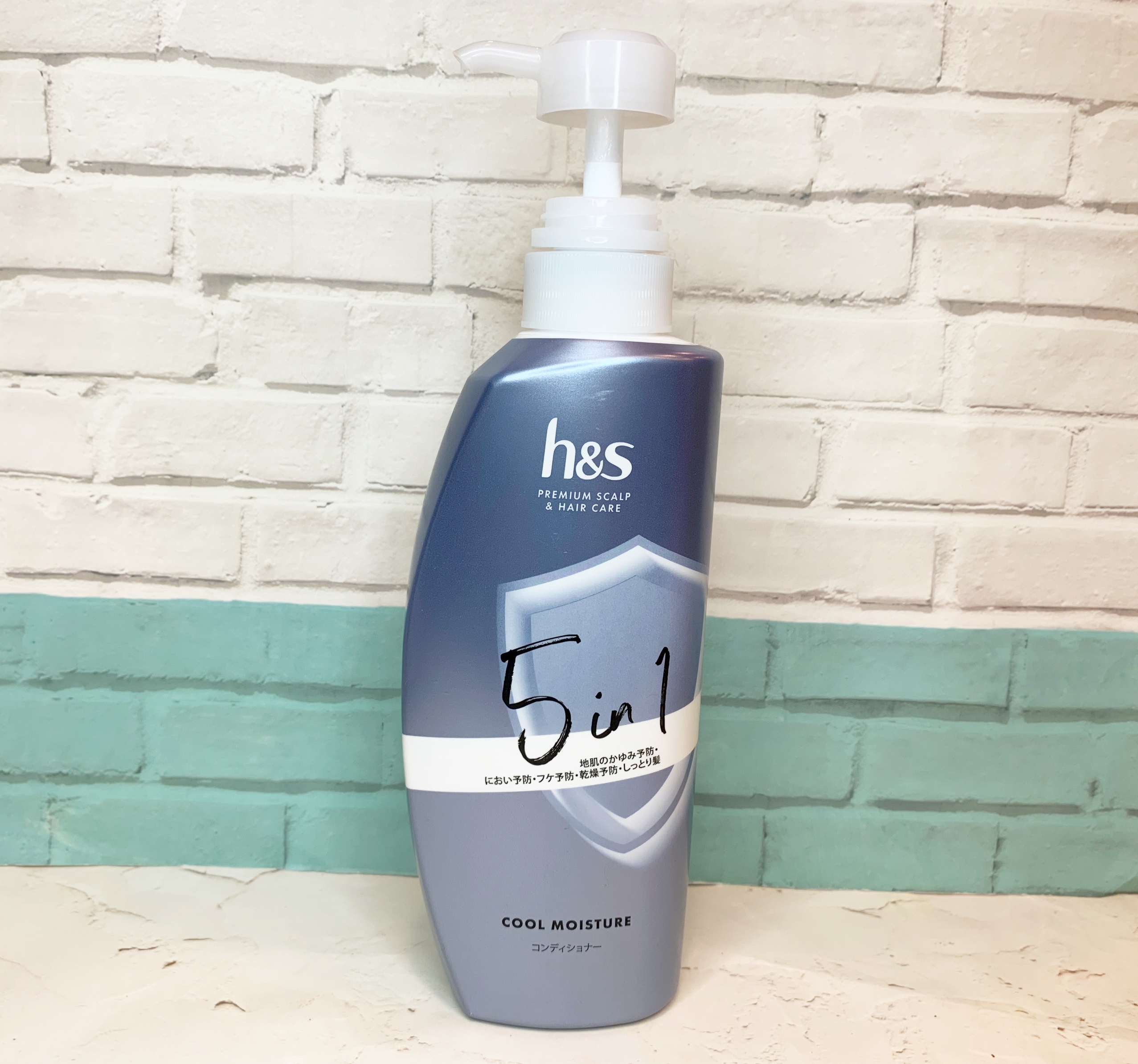 5in1クールモイスチャーシャンプー/コンディショナー/h&s/市販シャンプーを使ったクチコミ（1枚目）