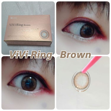 ViVi Ring 1Month/OLENS/カラーコンタクトレンズを使ったクチコミ（1枚目）