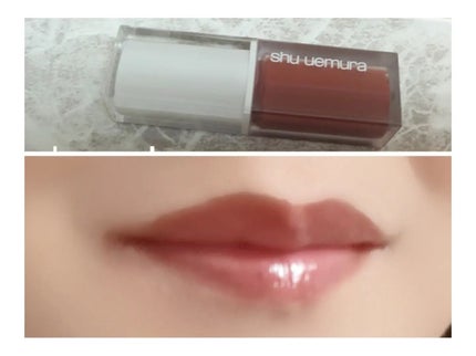 キヌケアグローアップ/shu uemura/口紅を使ったクチコミ(3枚目)