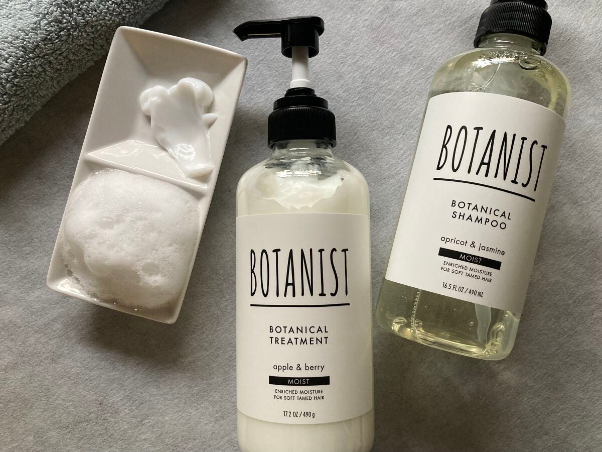 ボタニカルシャンプー/トリートメント(モイスト) /BOTANIST/シャンプー・コンディショナーを使ったクチコミ(3枚目)