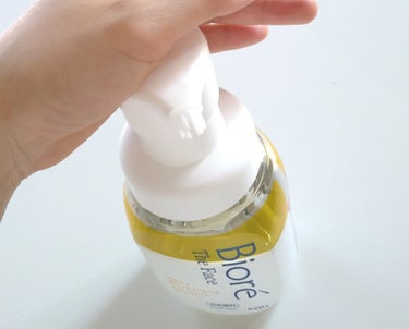ザフェイス 泡洗顔料 スムースクリア 本体(200ml)/ビオレ/泡洗顔を使ったクチコミ（2枚目）
