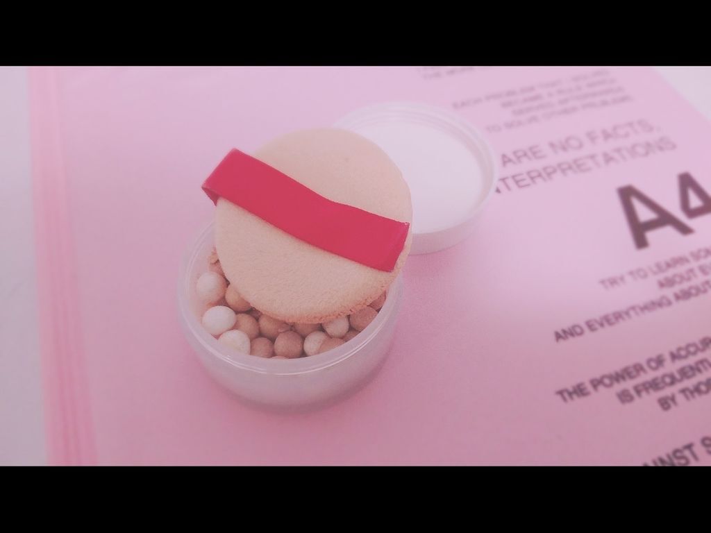 ミネラルビーズファンデーション/インテグレート/ルースパウダーを使ったクチコミ(2枚目)