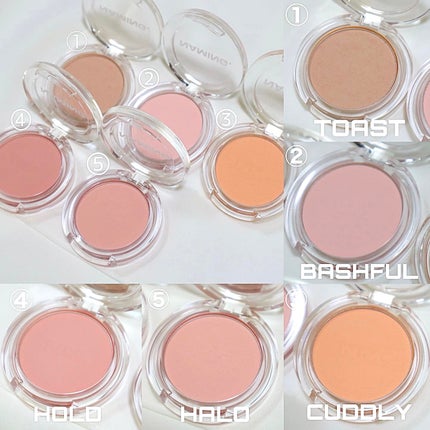 ネーミング フラッフィーパウダーブラッシュ/NAMING./パウダーチークを使ったクチコミ(2枚目)