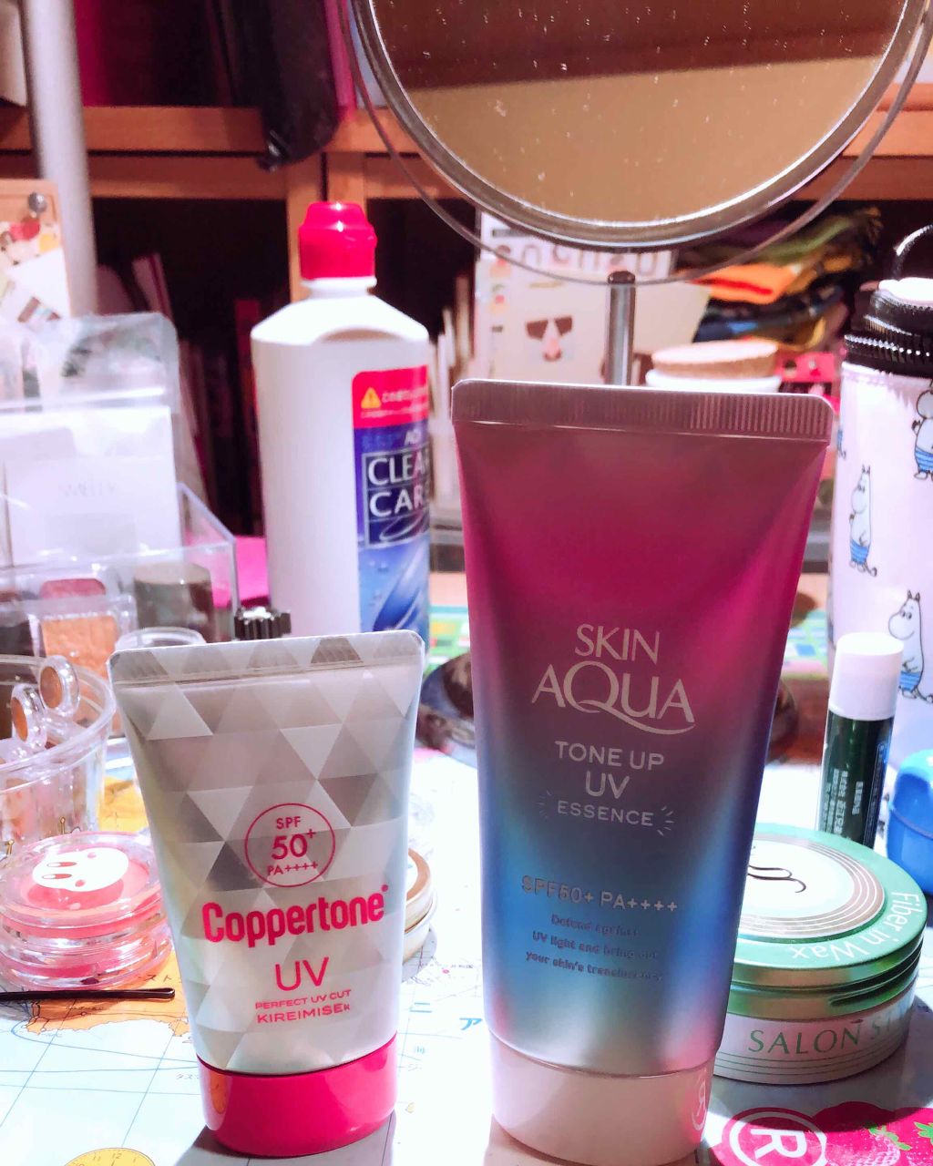 スキンアクア トーンアップUVエッセンス/スキンアクア/日焼け止めクリームを使ったクチコミ（1枚目）
