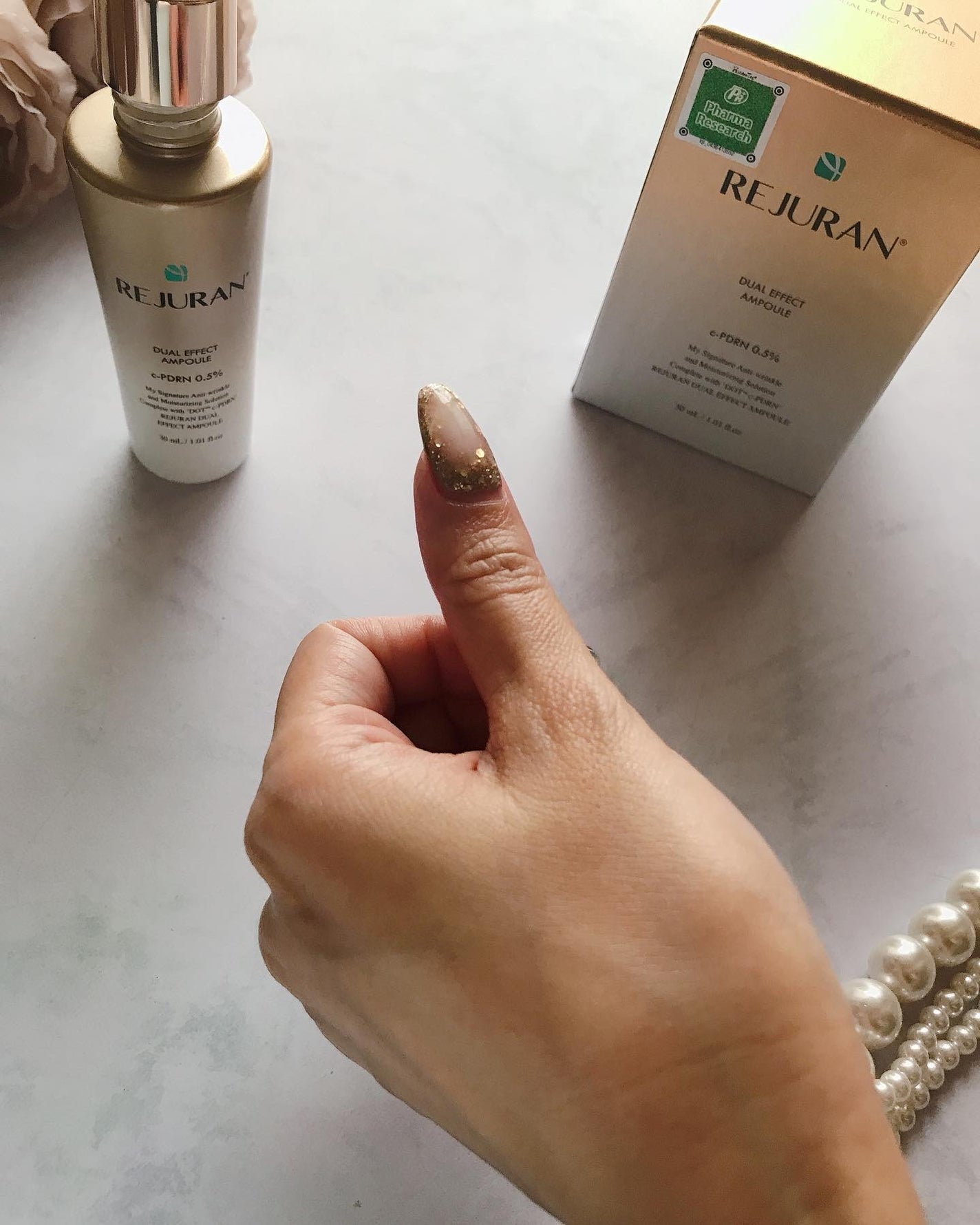 REJURAN デュアルエフェクトアンプル 30ml/REJURAN COSMETICS/美容液を使ったクチコミ(8枚目)