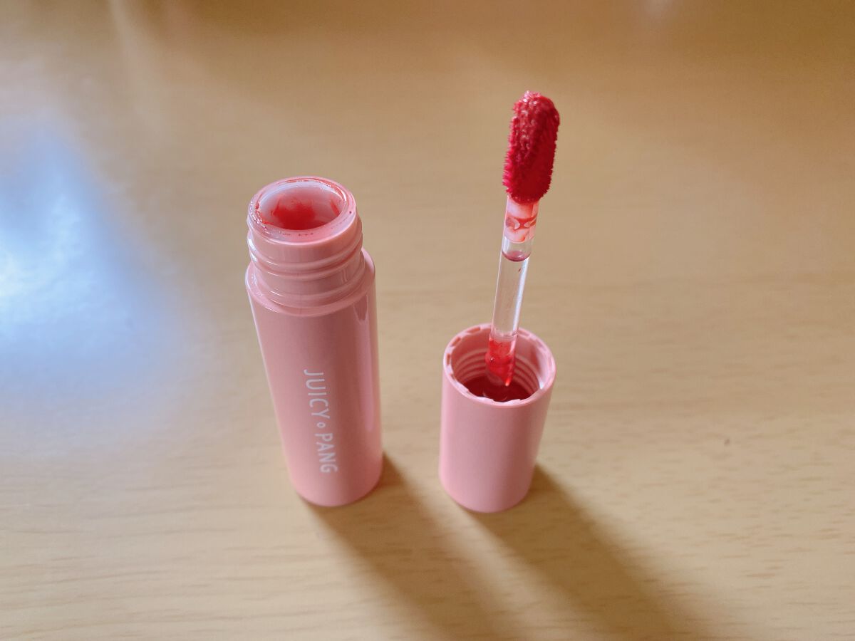 アピュー ジューシーパン スパークリングティント/A’pieu/口紅を使ったクチコミ（2枚目）